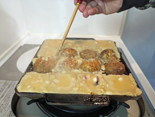 画像ギャラリー No.007のサムネイル画像 / 「たこパ サバイバル」に感化されて研究した最高のたこ焼き。俺のコラボカフェ:Menu 060