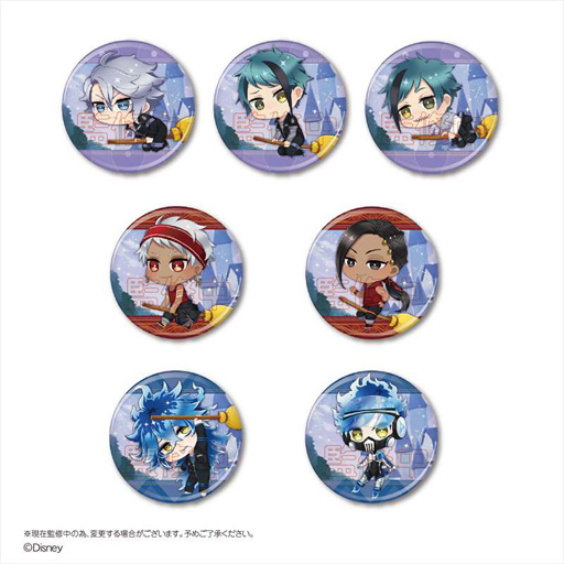 画像ギャラリー No.002のサムネイル画像 / 「ディズニー ツイステッドワンダーランド」,飛行術トレーディング缶バッジ全3種の予約販売を開始