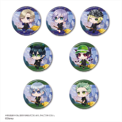 画像ギャラリー No.003のサムネイル画像 / 「ディズニー ツイステッドワンダーランド」,飛行術トレーディング缶バッジ全3種の予約販売を開始