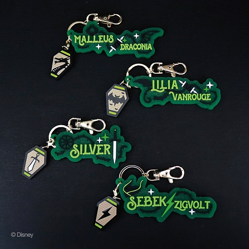 画像ギャラリー No.008のサムネイル画像 / 「ディズニー ツイステッドワンダーランド」のNAMEチャーム全22種が本日より発売