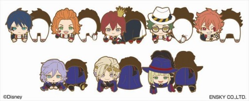 画像ギャラリー No.001のサムネイル画像 / 「ディズニー ツイステッドワンダーランド」のラバークリップBOXの予約販売が開始