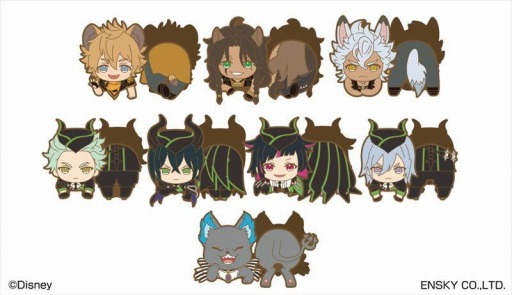 画像ギャラリー No.002のサムネイル画像 / 「ディズニー ツイステッドワンダーランド」のラバークリップBOXの予約販売が開始