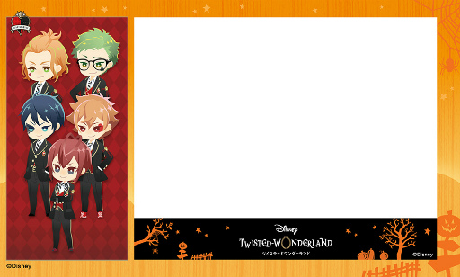 画像ギャラリー No.002のサムネイル画像 / プリ機“EMMYCHUU”に「ツイステ」の季節限定デザインのシールふちと撮影フレームが登場