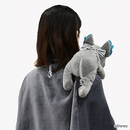 画像ギャラリー No.003のサムネイル画像 / 「ディズニー ツイステッドワンダーランド」の“グリム”をモチーフとした2wayブランケットが登場