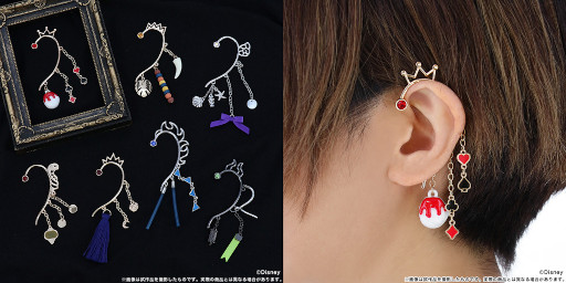 画像ギャラリー No.001のサムネイル画像 / 「ツイステ」イヤーフック全7種がムービックにて6月3日発売