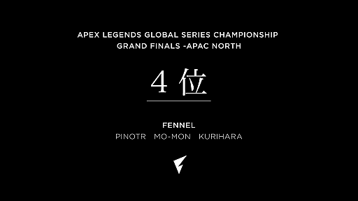 ���������꡼ No.002�Υ���ͥ������ / ��Apex Legends�ס�e���ݡ��ĥ�����FENNEL Korea���̥�������ʿ��1�̤Υ����ȥ�����