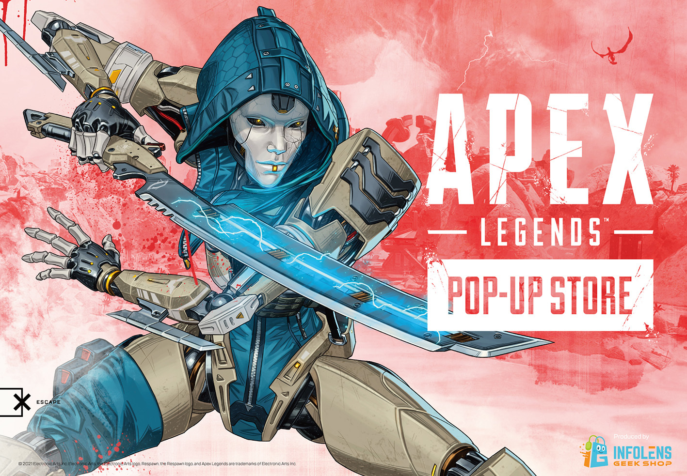 Apex Legends」の公式ポップアップストアが東京・渋谷と大阪・なんばで