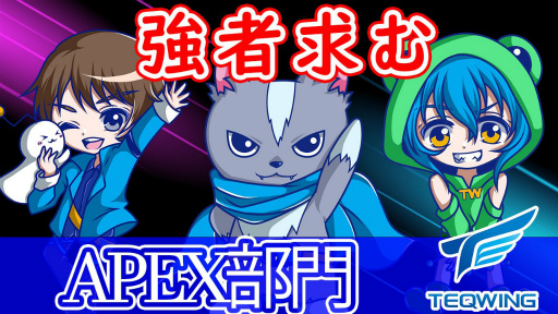 ���������꡼ No.001�Υ���ͥ������ / e���ݡ��ĥ������TEQWING�ɤ���Apex Legends�����������1̾���ɲ��罸