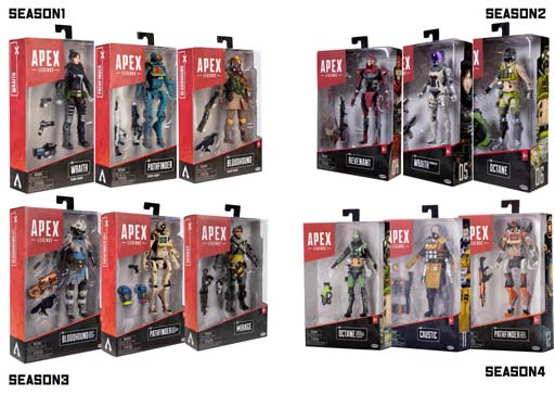 画像ギャラリー No.005のサムネイル画像 / 「Apex Legends」のアクションフィギュア第5弾が2022年4月上旬に発売決定