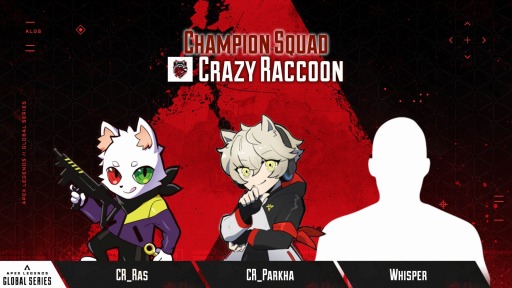 画像ギャラリー No.001のサムネイル画像 / 「Apex Legends Global Series Year 3:APAC North Split1」リージョンファイナル開催。優勝はCrazyRaccoon