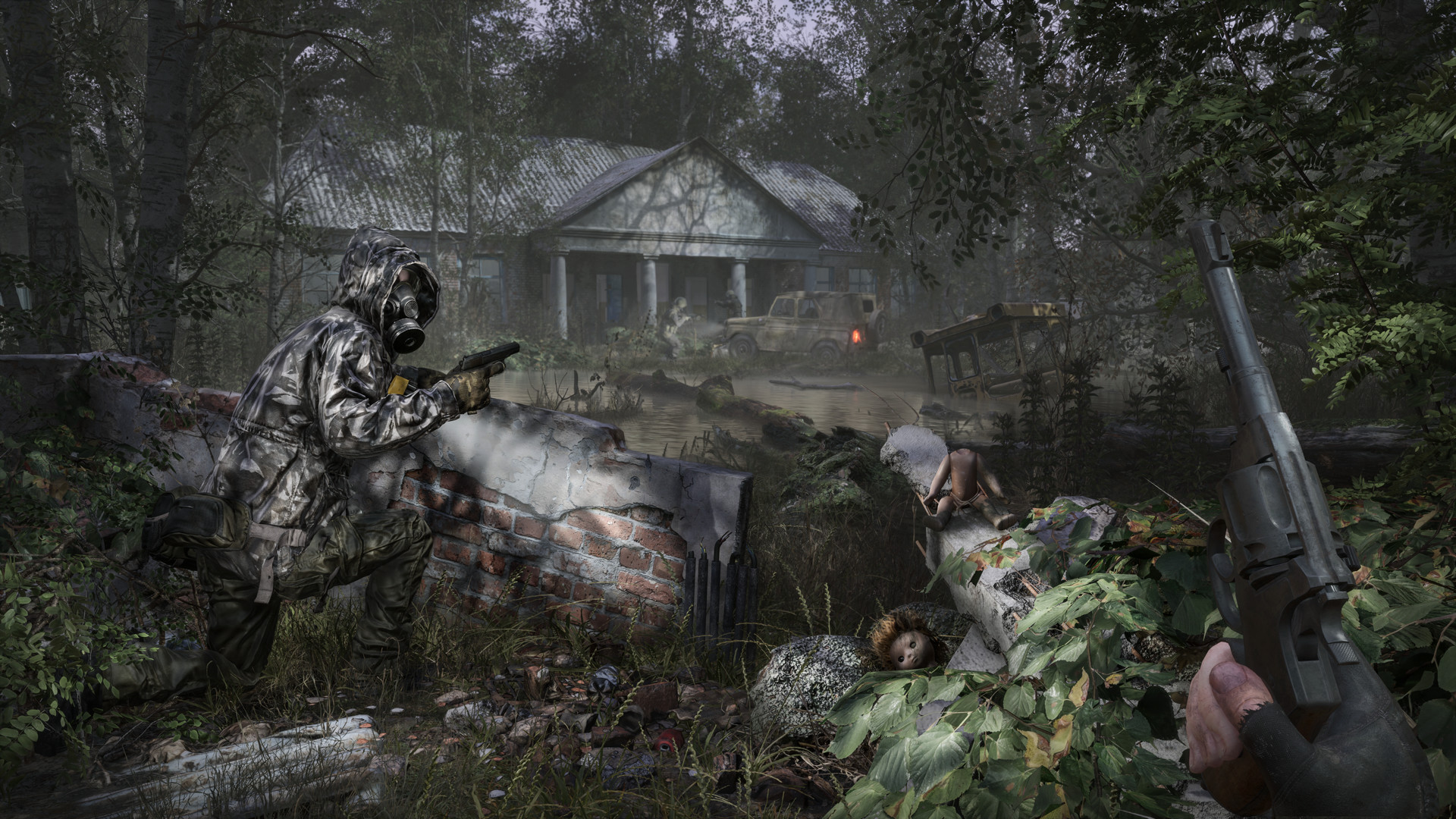 画像集 006 リアルなグラフィックスによるサバイバルホラー Chernobylite のゲームプレイトレイラーが公開