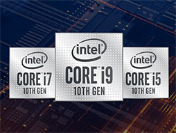 画像集#001のサムネイル/Intel，8C16T対応で最大5.3GHz駆動の「Comet Lake-H」ことノートPC向け第10世代Coreプロセッサを発表