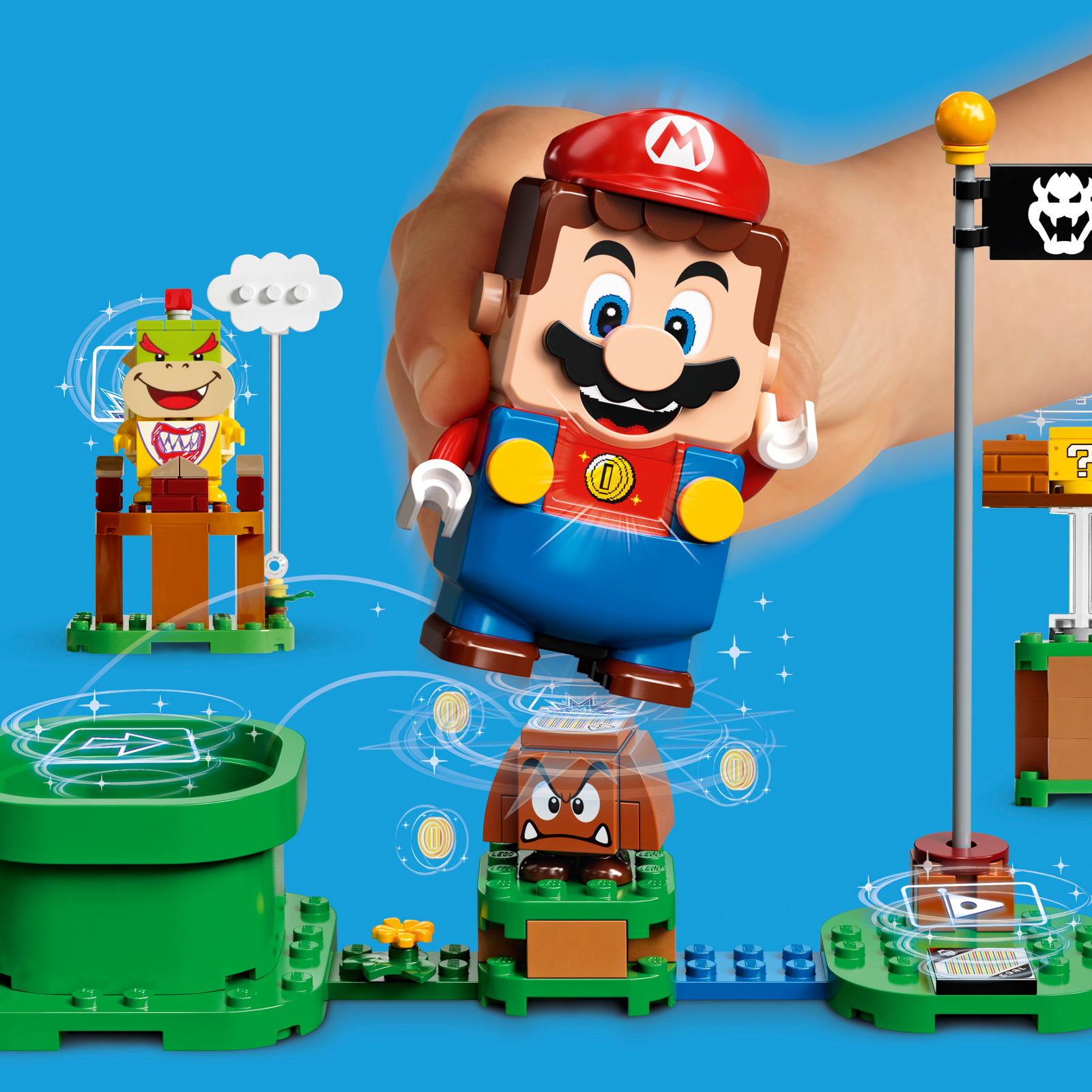 画像集サムネイル一覧 スーパーマリオの世界がレゴになって登場 ブロックで組み立てたコースをフィギュア レゴマリオ で攻略