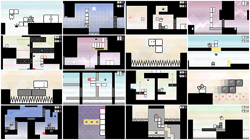 画像ギャラリー No.006のサムネイル画像 / パズルアクションゲーム「ハコボーイ!&ハコガール!」,2019年4月26日の発売を前に“体験版”の配信がスタート
