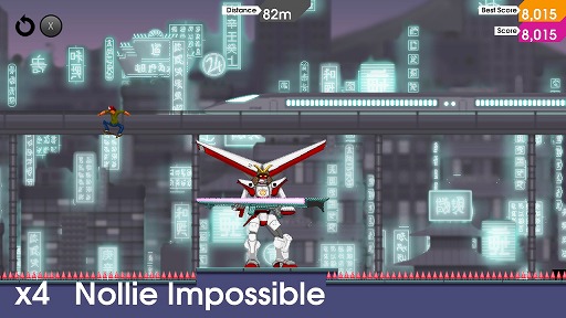 スケートボードアクション Olliolli Switch Stance が配信開始