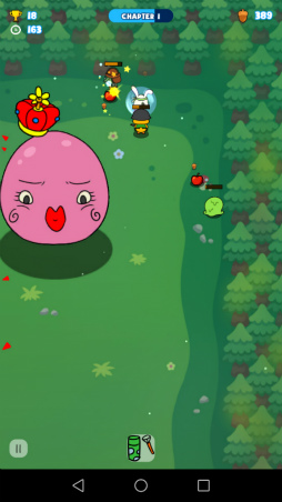 画像ギャラリー No.002のサムネイル画像 / 動物英雄を巧みに操ろう。スマホ向けアクションRPG「パウパウラッシュ」を紹介する「(ほぼ)日刊スマホゲーム通信」第1940回