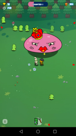 画像ギャラリー No.008のサムネイル画像 / 動物英雄を巧みに操ろう。スマホ向けアクションRPG「パウパウラッシュ」を紹介する「(ほぼ)日刊スマホゲーム通信」第1940回