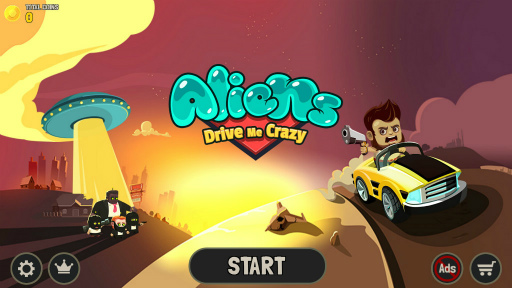 画像ギャラリー No.001のサムネイル画像 / エイリアンの侵略に抗え! スマホ向けアクション「Aliens Drive Me Crazy」を紹介する「(ほぼ)日刊スマホゲーム通信」第1941回