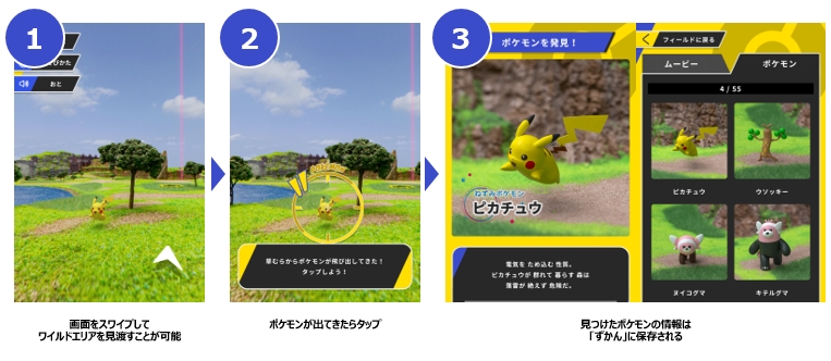画像集 015 ポケットモンスター ソード シールド の新エリアを探索できるwebコンテンツ Pokemon Wild