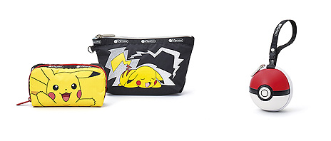 ポケモン とlesportsacのコラボコレクションが4月22日に発売決定 ポケモンやモンスターボールをモチーフにした鞄やポーチが登場