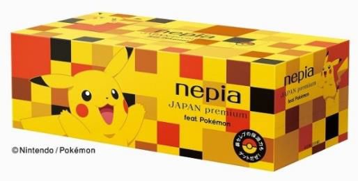 ネピアjapan Premium Feat Pokemon のボックスティッシュが5月下旬に数量限定で発売 パッケージデザインは市松模様などの4種類 ネピアjapan Premium Feat Pokemon のボックスティッシュが5月下旬に数量限定で発売 パッケージデザインは市松模様などの4種類