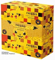 画像ギャラリー No.002のサムネイル画像 / 「ネピアJAPAN premium feat. Pokémon」のボックスティッシュが5月下旬に数量限定で発売。パッケージデザインは市松模様などの4種類