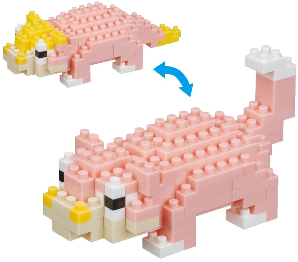 ポケモン のヤドンやルカリオなどがnanoblockに ヤドンは1つで通常とガラルのすがたのどちらも組み立て可能