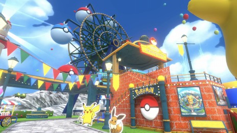バーチャル遊園地 ポケモンバーチャルフェスト が8月12日 Cluster内にオープン ポケモンキョダイ観覧車やピカチュウのダンスショーを実施