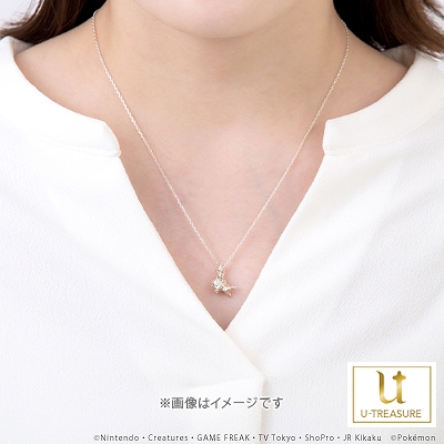 画像ギャラリー No.002のサムネイル画像 / 「ポケットモンスター」より,こいぬポケモン“ワンパチ”がモチーフの新作ネックレスが発売