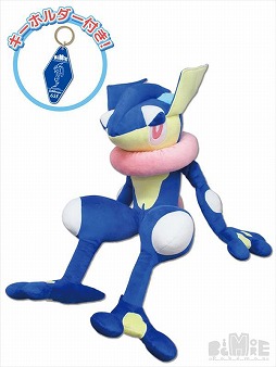 画像ギャラリー No.001のサムネイル画像 / ゲッコウガとリザードンの特大ぬいぐみの予約受付がスタート