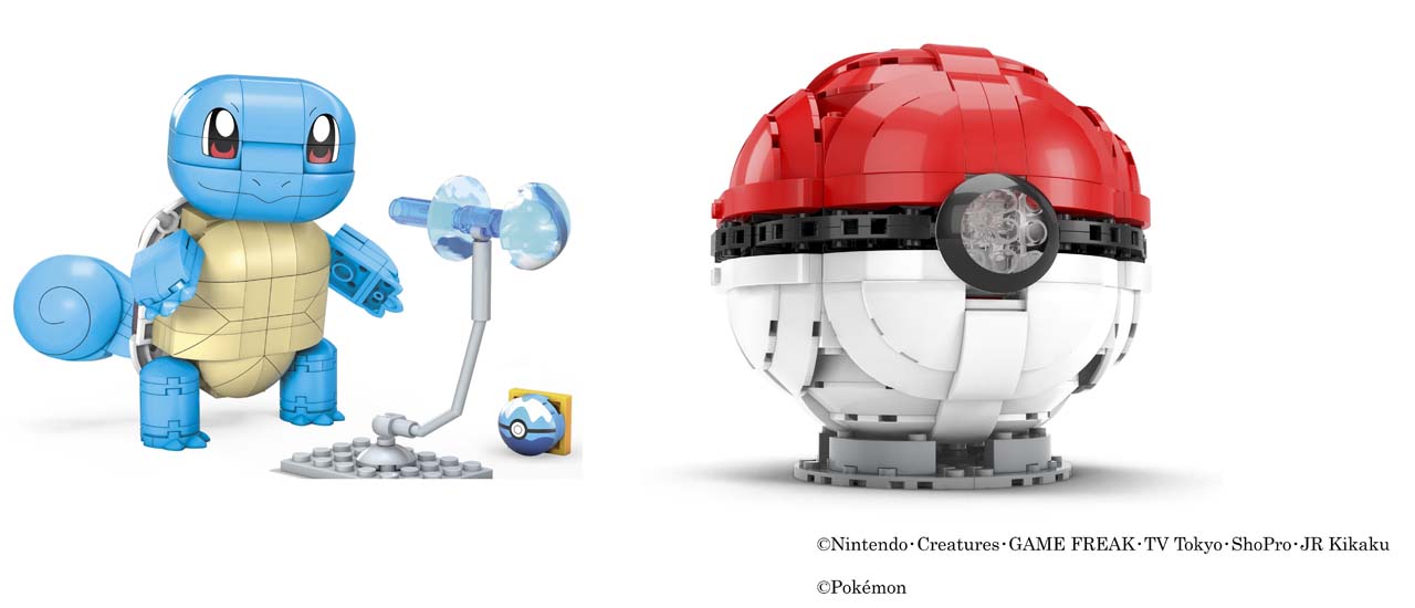 ブロック玩具 メガコンストラックス ポケモン ビッグシリーズ ゼニガメ が21年9月下旬に発売 ブロック玩具 メガコンストラックス ポケモン ビッグシリーズ ゼニガメ が21年9月下旬に発売