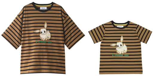画像ギャラリー No.007のサムネイル画像 / 「ポケモン」ピカチュウとイーブイがモチーフのTシャツなどが“エル・ショップ”で販売開始