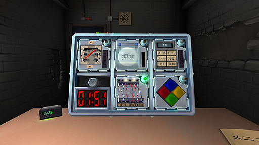 画像ギャラリー No.005のサムネイル画像 / 一方は処理担当,他方は分析担当。2人以上で会話して爆弾解除に挑む,Switch版「Keep Talking and Nobody Explodes」配信開始