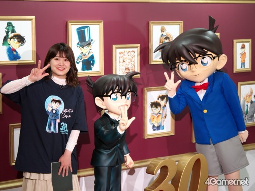 画像ギャラリー No.004のサムネイル画像 / 試作段階の名探偵が完全初公開! 「連載30周年記念 名探偵コナン展」内覧会レポート