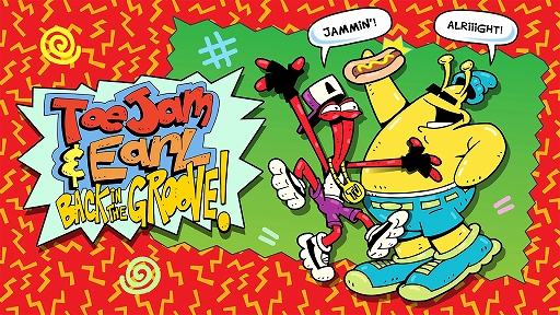 画像ギャラリー No.001のサムネイル画像 / Switch用「ToeJam & Earl: Back in the Groove!」が本日配信。地球に墜落してバラバラになった宇宙船のパーツを回収するアクションゲーム