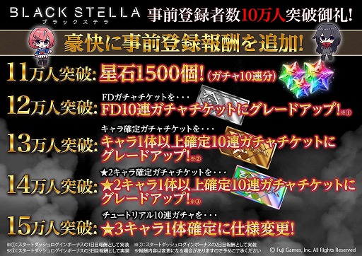 画像ギャラリー No.002のサムネイル画像 / 「BLACK STELLA -ブラックステラ-」初の公式生放送が5月15日に実施決定。声優の安済知佳さん,渕上 舞さんらが出演