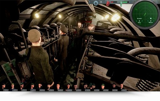 画像ギャラリー No.008のサムネイル画像 / クルーのマネジメントを重視した潜水艦シム「UBOAT」のトレイラーが公開。アーリーアクセス版が近日中に公開予定