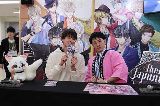 画像ギャラリー No.019のサムネイル画像 / 福山 潤さん,市川 蒼さんらがAGF2019に出演。「イケメン源氏伝 あやかし恋えにし」スペシャルステージをレポート