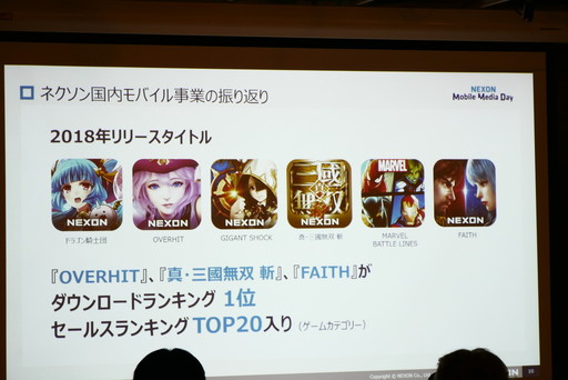 画像ギャラリー No.002のサムネイル画像 / 「メイプルストーリーM」「ゴジラ ディフェンスフォース」などの新作タイトルが発表された「NEXON Mobile Media Day」をレポート