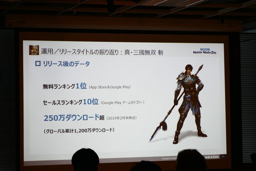 画像ギャラリー No.007のサムネイル画像 / 「メイプルストーリーM」「ゴジラ ディフェンスフォース」などの新作タイトルが発表された「NEXON Mobile Media Day」をレポート