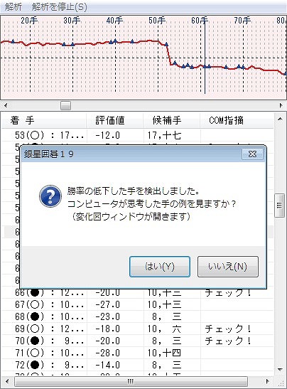 画像ギャラリー No.005のサムネイル画像 / PC向け対局囲碁ソフト「銀星囲碁19」が4月19日に発売