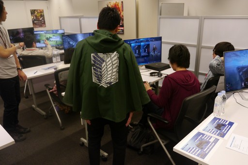 画像ギャラリー No.017のサムネイル画像 / 「進撃の巨人2 -Final Battle-」のクローズド体験会レポート&プロデューサーミニインタビュー。一足早く,精鋭兵たちが新要素を満喫