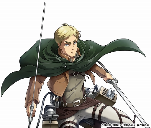 画像ギャラリー No.007のサムネイル画像 / 「ビビッドアーミー」,「進撃の巨人」とのコラボが開催決定。エレンやミカサなどが登場