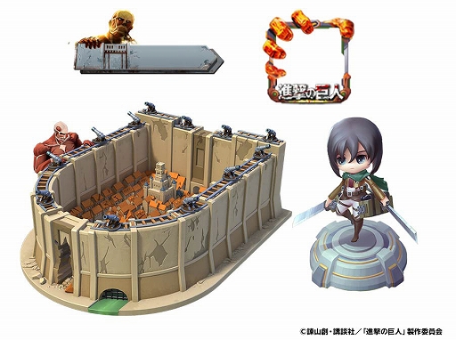 画像ギャラリー No.013のサムネイル画像 / 「ビビッドアーミー」,「進撃の巨人」とのコラボが開催決定。エレンやミカサなどが登場