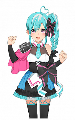 画像ギャラリー No.002のサムネイル画像 / 「ビビッドアーミー」とVTuber「シフィ」のコラボが本日スタート