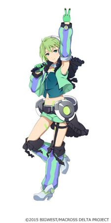 画像ギャラリー No.005のサムネイル画像 / 「ビビッドアーミー」x「マクロスΔ」コラボ開催が決定。TVCMは5月1日から