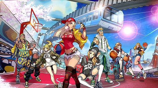 画像ギャラリー No.004のサムネイル画像 / スマホ向け「シティダンク:フリースタイル」が本日正式リリース。3対3を楽しめるストリートバスケゲーム