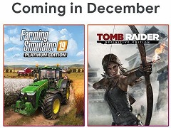 Google，「Stadia」加入者向け無料ソフトに「Farming Simulator 19」と「Tomb Raider: Definitive Edition」の2タイトルを追加