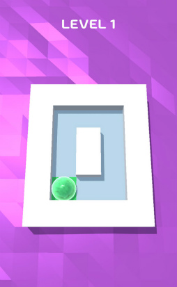 画像ギャラリー No.001のサムネイル画像 / 真っ白な床を染め上げよう。iOS向けアクションパズル「Roller Splat!」を紹介する「(ほぼ)日刊スマホゲーム通信」第1963回