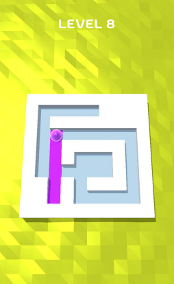 画像ギャラリー No.003のサムネイル画像 / 真っ白な床を染め上げよう。iOS向けアクションパズル「Roller Splat!」を紹介する「(ほぼ)日刊スマホゲーム通信」第1963回